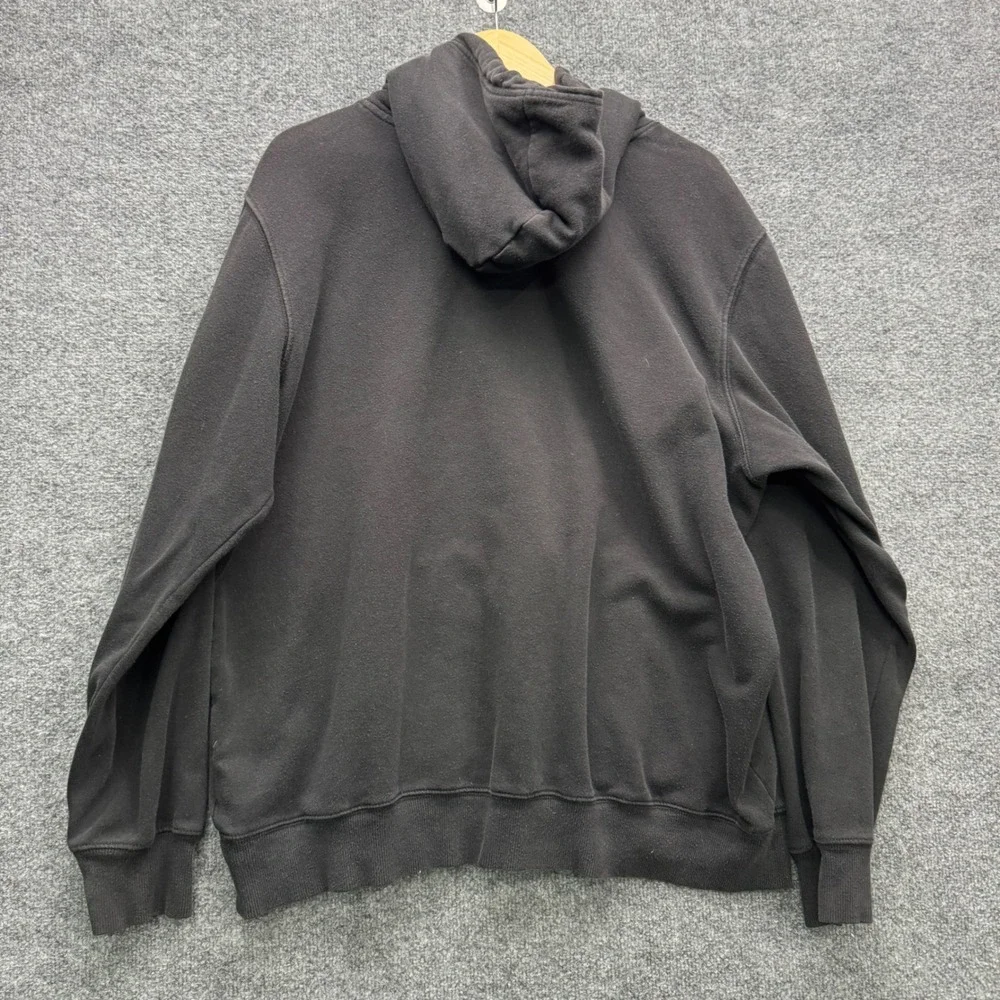 The North Face Half Dome Logo Hoodie Mens XL Black Long Sleeve‎ Fleece Outdoor